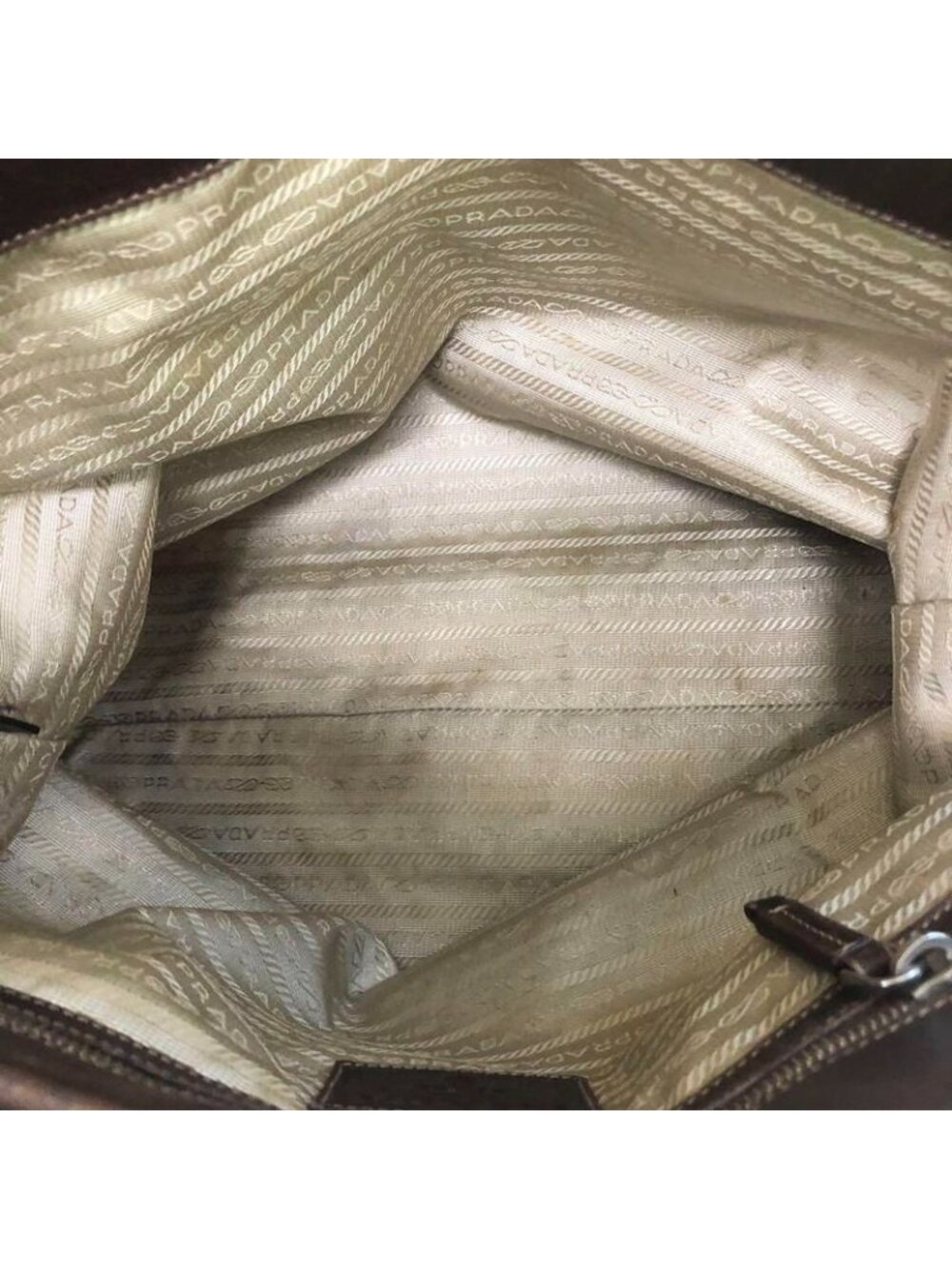 ★SOLD★ Prada Tote Leather Business Travel - Picture 8 of 13